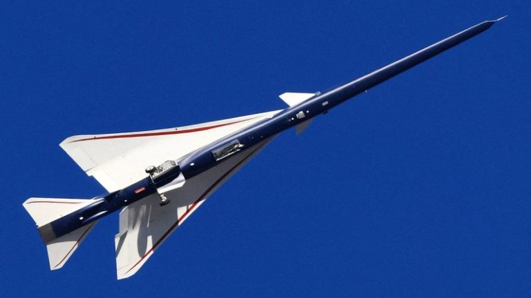 NASA’s ‘quiet’ supersonic jet completes first flight in potential breakthrough for commercial air travel